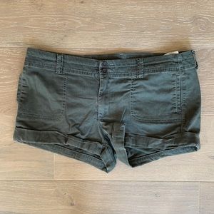 Abercrombie Army Green Shorts